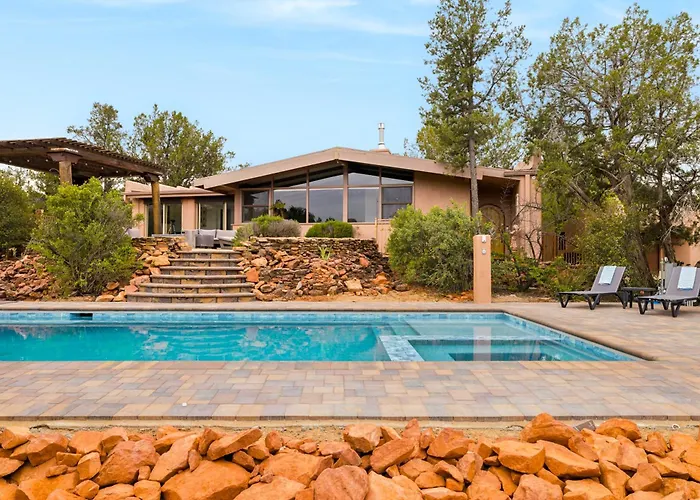 Prime Location In Chapel - Heated Pool & | Red Rock Views | Hot Tub Sedona