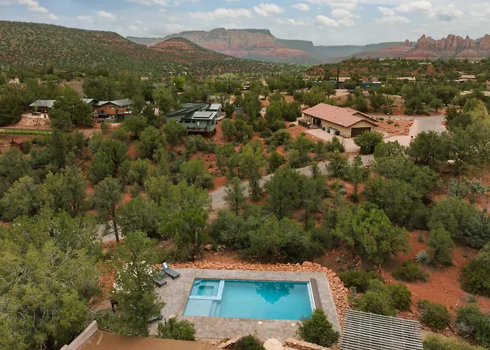 Prime Location In Chapel - Heated Pool & | Red Rock Views | Hot Tub Sedona