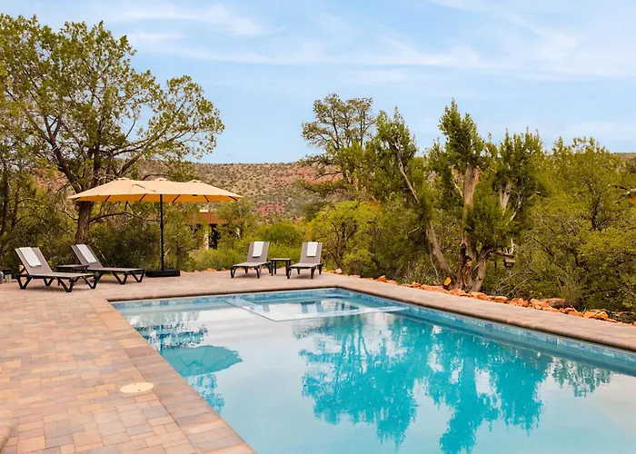 Prime Location In Chapel - Heated Pool & | Red Rock Views | Hot Tub Sedona